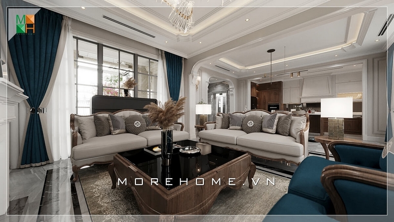 Thiết kế nội thất bệt thự Hà Nội